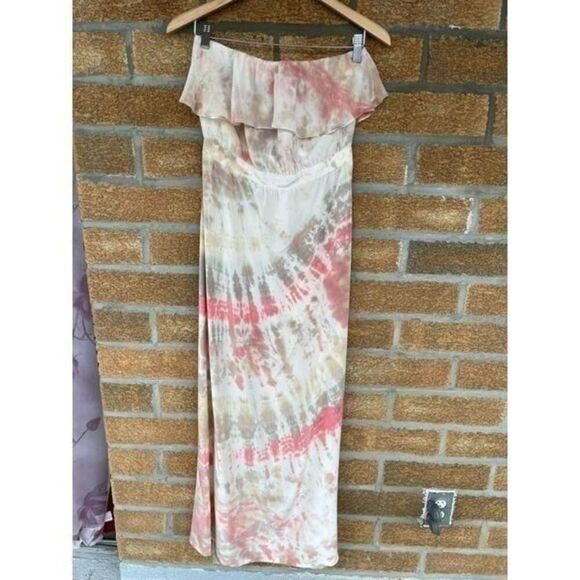 Gypsy 05 Silk Ruffle Maxi Dress XS - Picture 1 of 5